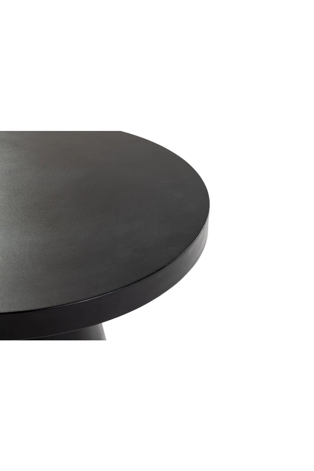 Luxury Concrete Pedestal Coffee Table Modern Italian Style for Villa