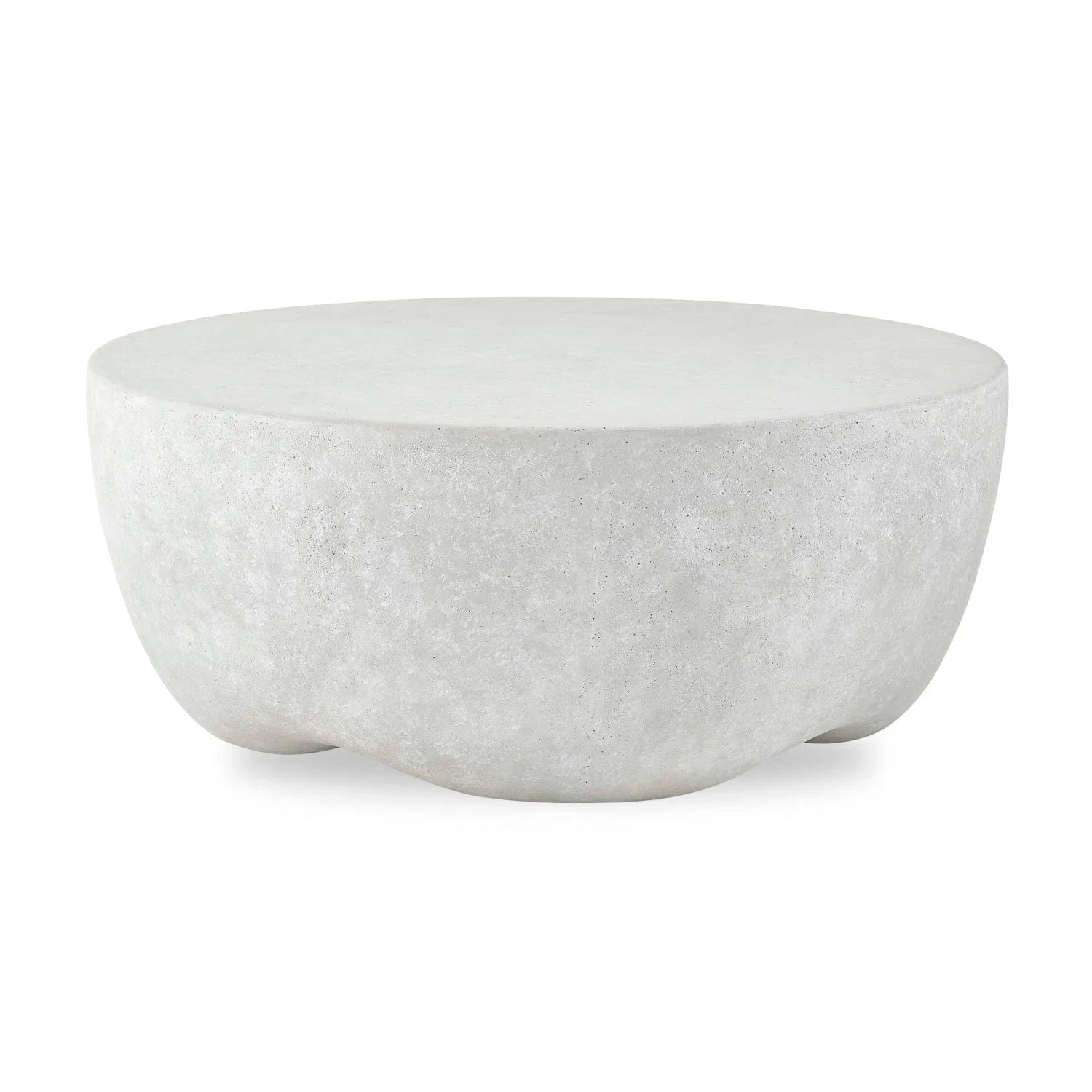 Luxury Concrete Round Coffee Table Modern Italian Style for Villa