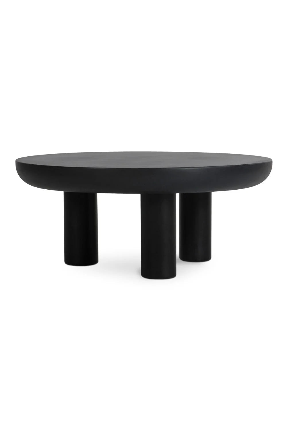 Luxury Concrete Round Coffee Table Modern Italian Style for Villa
