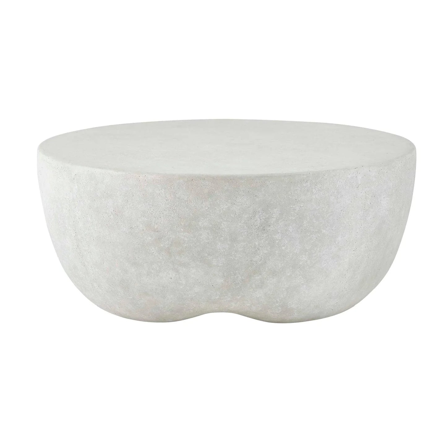 Luxury Concrete Round Coffee Table Modern Italian Style for Villa
