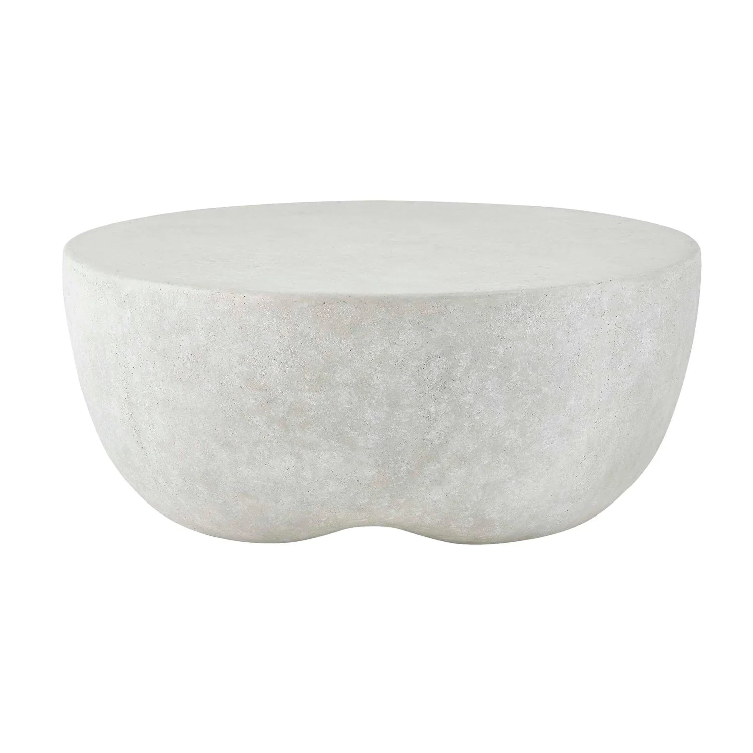 Luxury Concrete Round Coffee Table Modern Italian Style for Villa