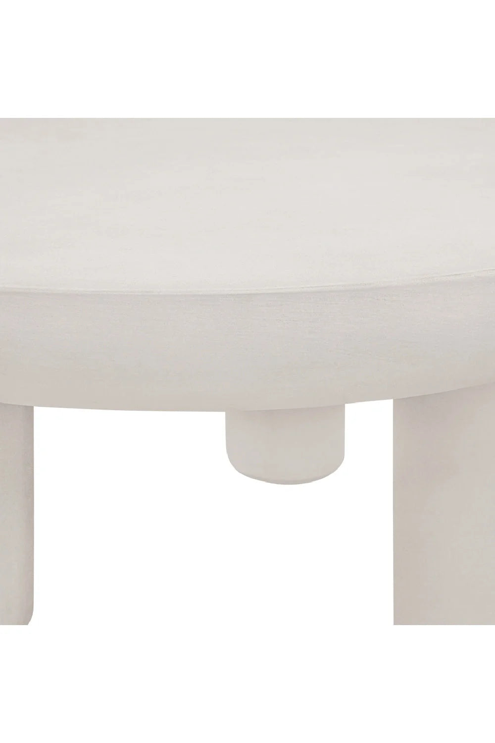 Luxury Concrete Round Coffee Table Modern Italian Style for Villa