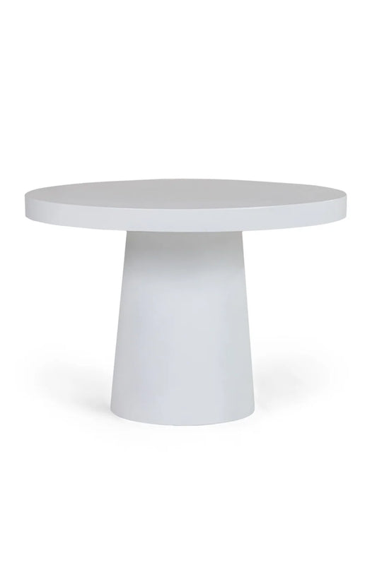 Luxury Concrete Round Dining Table Modern Italian Style for Villa