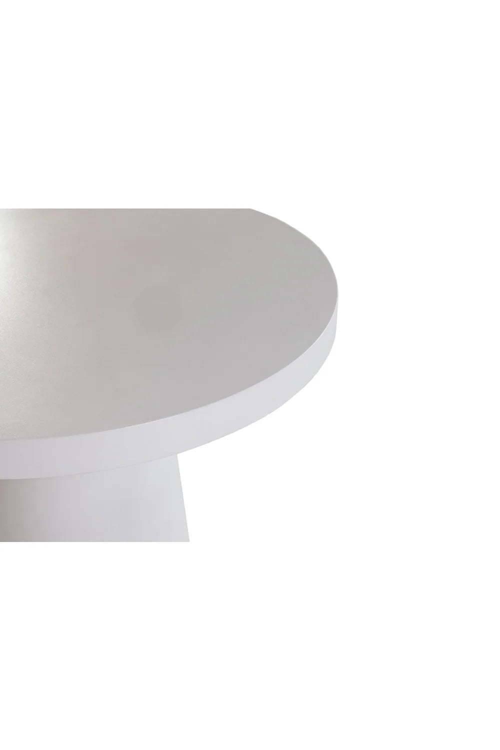 Luxury Concrete Round Dining Table Modern Italian Style for Villa