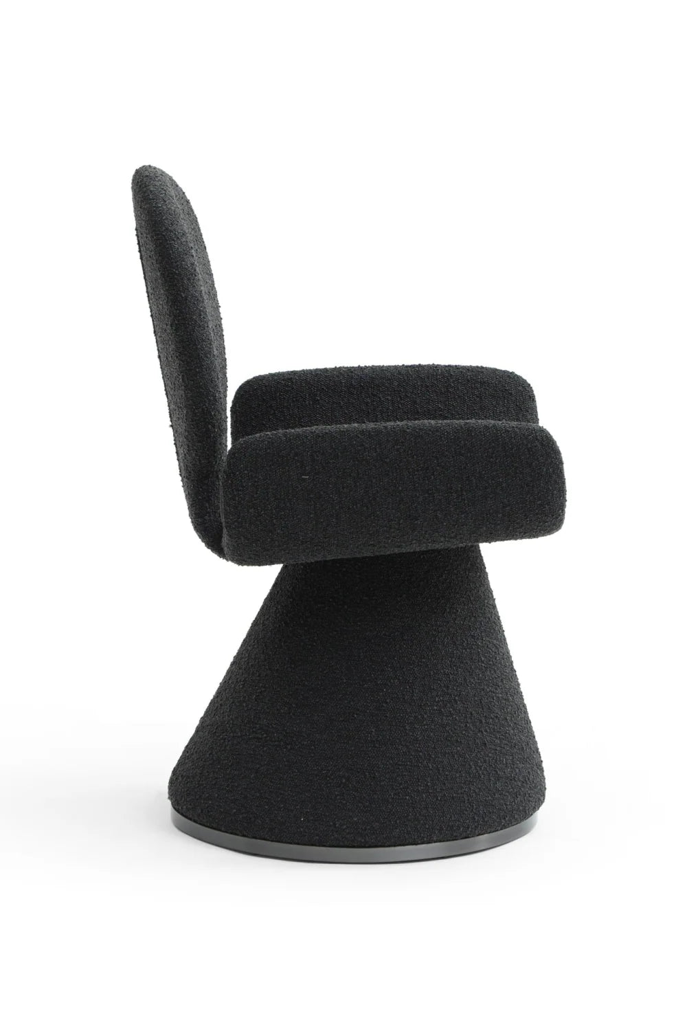 Luxury Conical Base Modern Dining Chair European Style for Villa