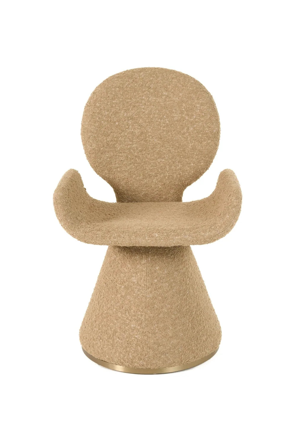Luxury Conical Base Modern Dining Chair European Style for Villa