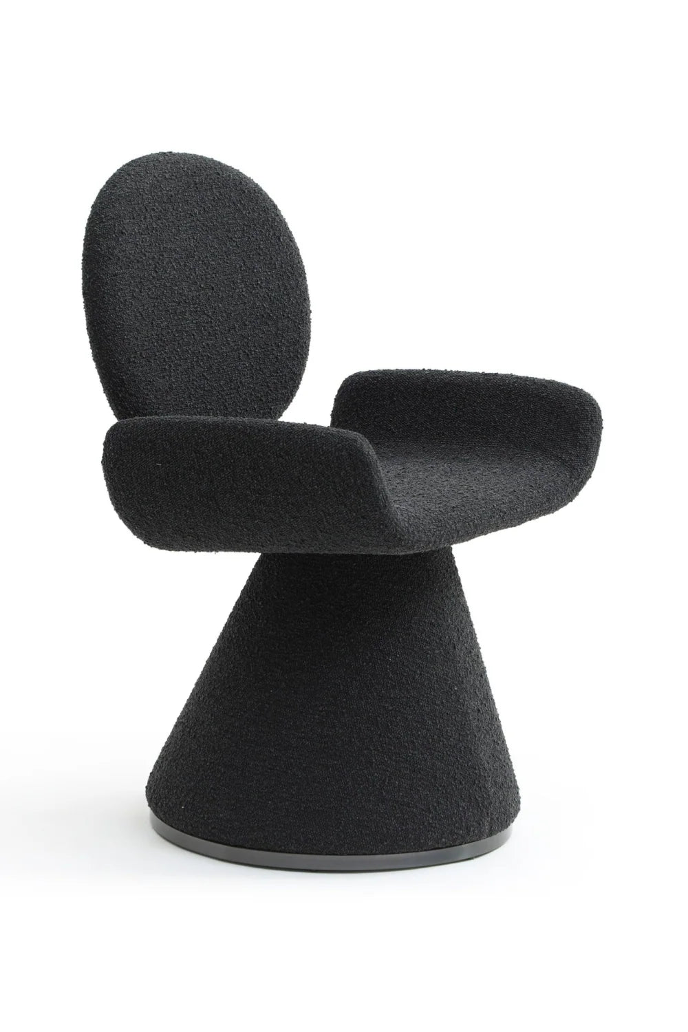 Luxury Conical Base Modern Dining Chair European Style for Villa