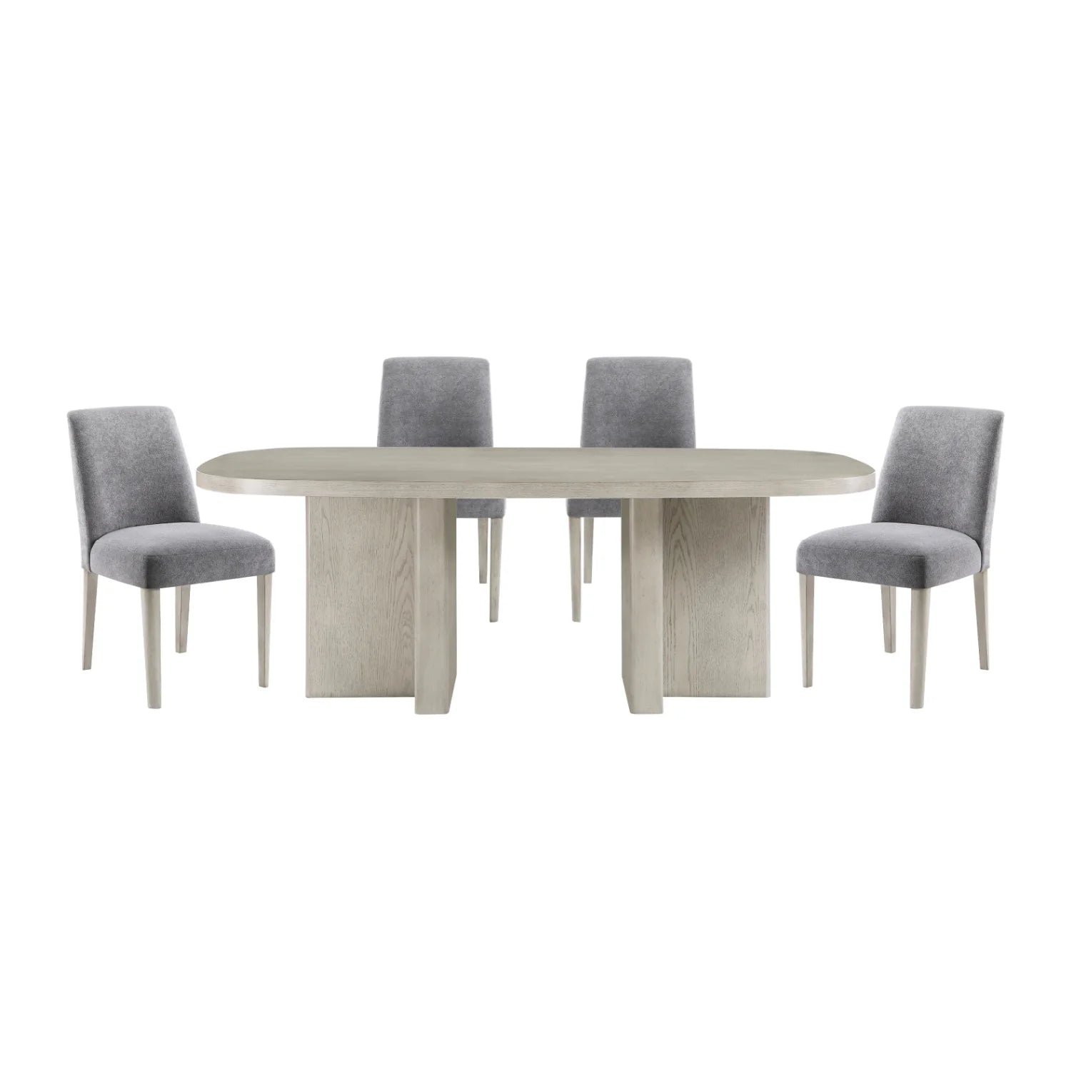 Luxury Contemporary Dining Table Set Modern Italian Style for Villa