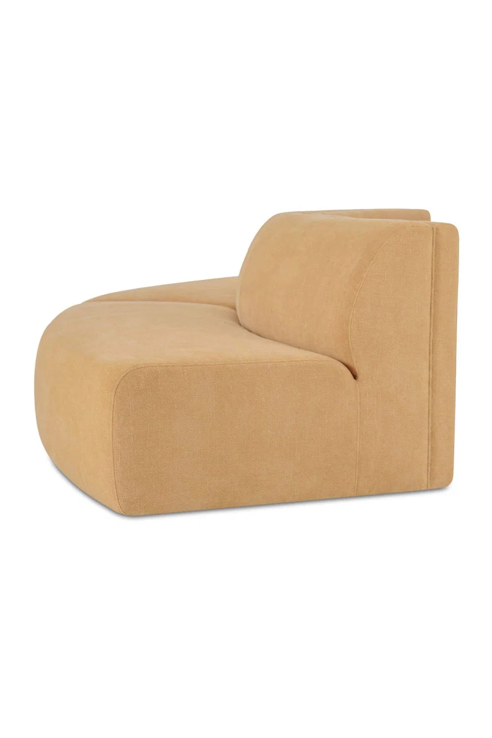 Luxury Convex 2-Piece Modular Sofa Modern Italian Style for Villa