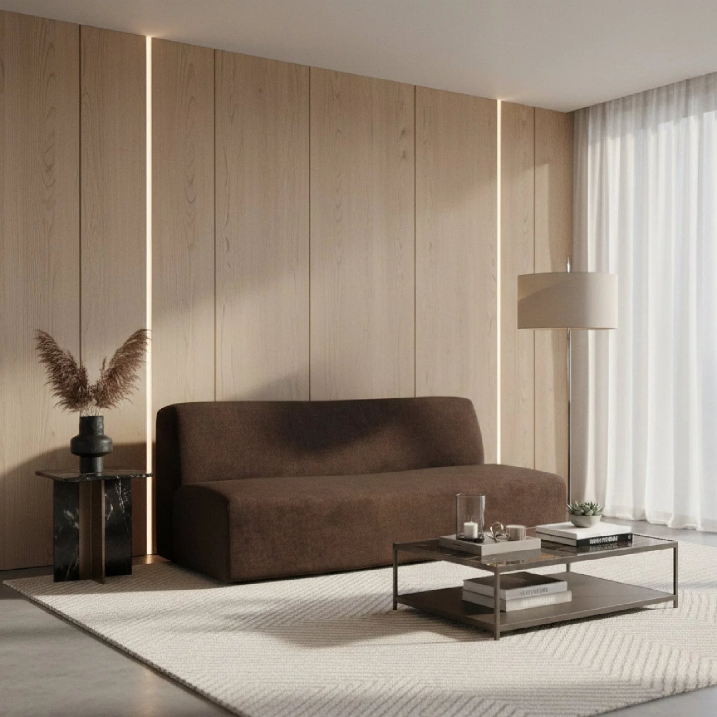 Luxury Convex Modular Sofa Modern Italian Style for Villa