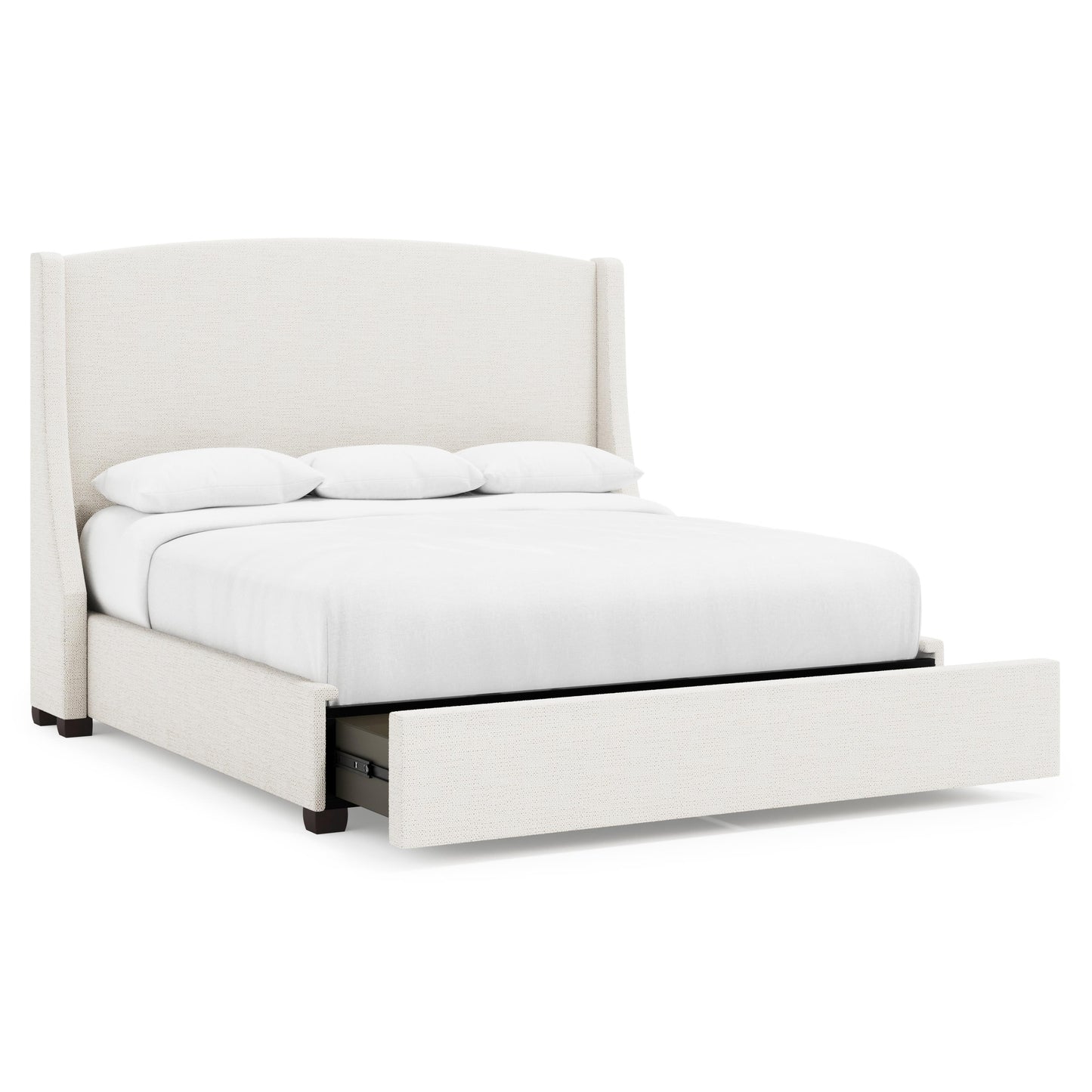 Luxury Cooper Fabric Shelter Bed Modern Italian Style for Villa