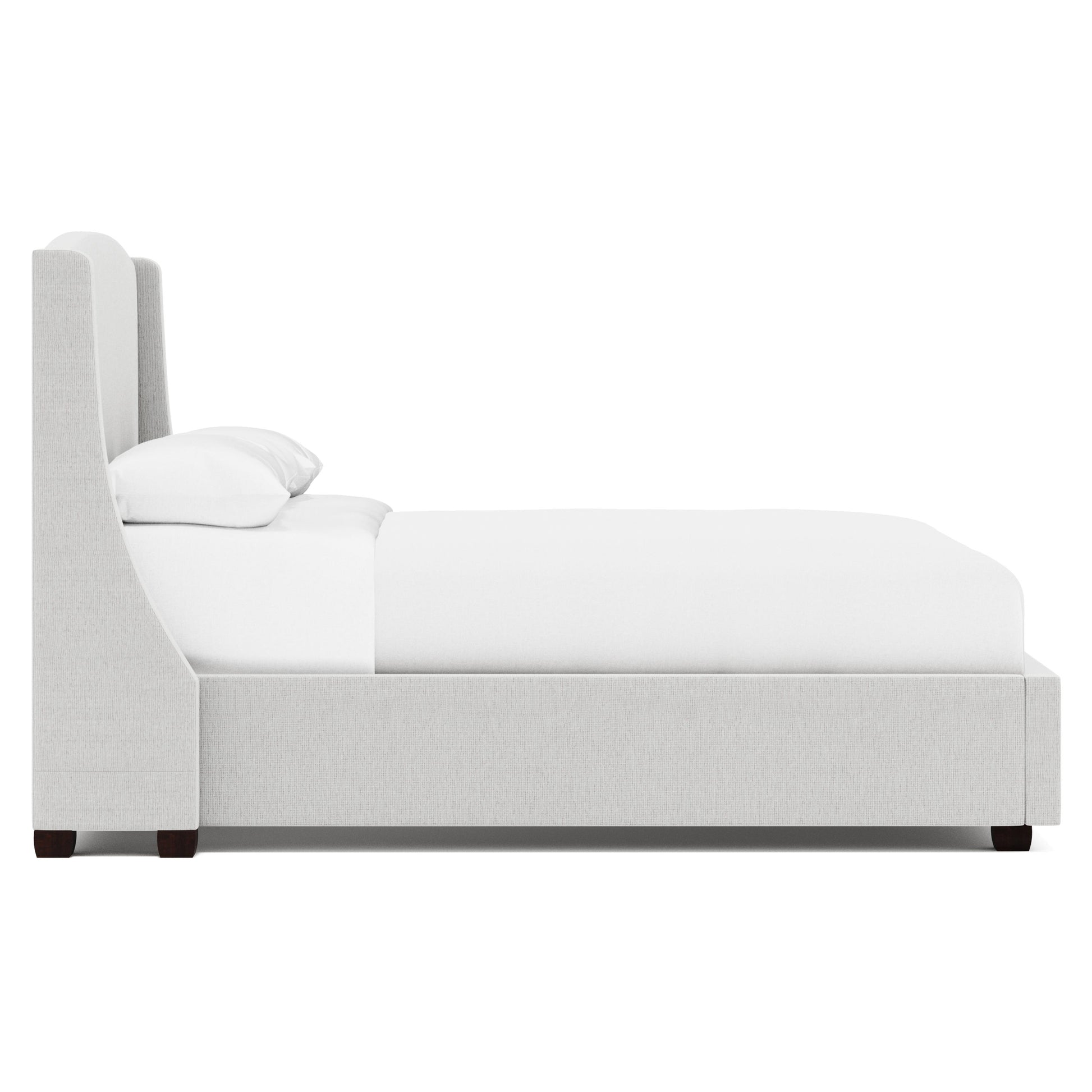 Luxury Cooper Fabric Shelter Bed Modern Italian Style for Villa