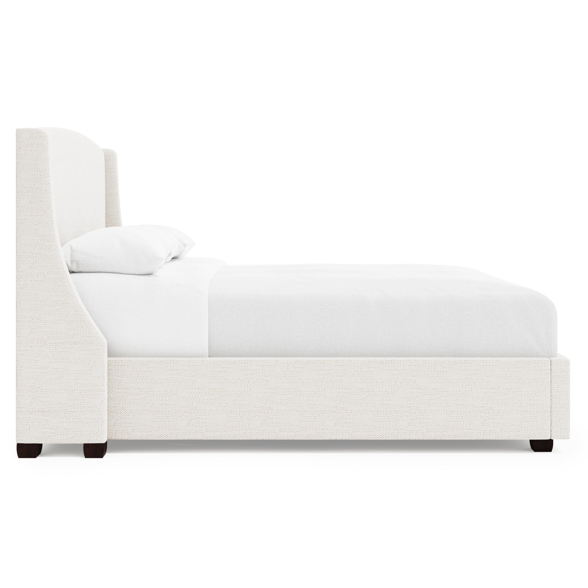 Luxury Cooper Fabric Storage Shelter Bed Modern Italian Style for Villa