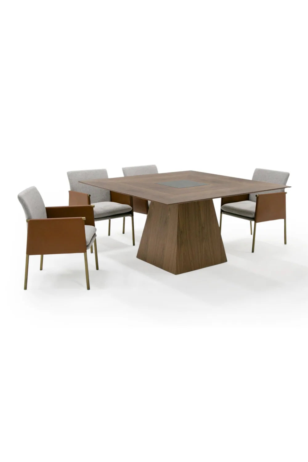 Luxury Cora Square Dining Table Modern Italian Style for Villa