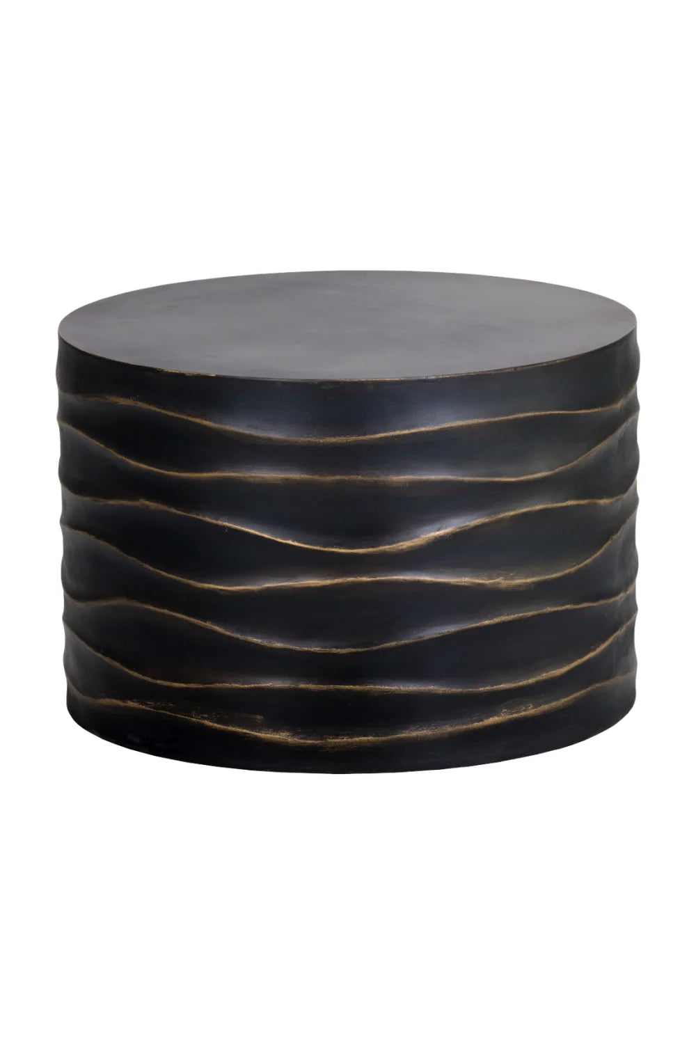 Luxury Corey Concrete Round Coffee Table Modern Italian Style for Villa