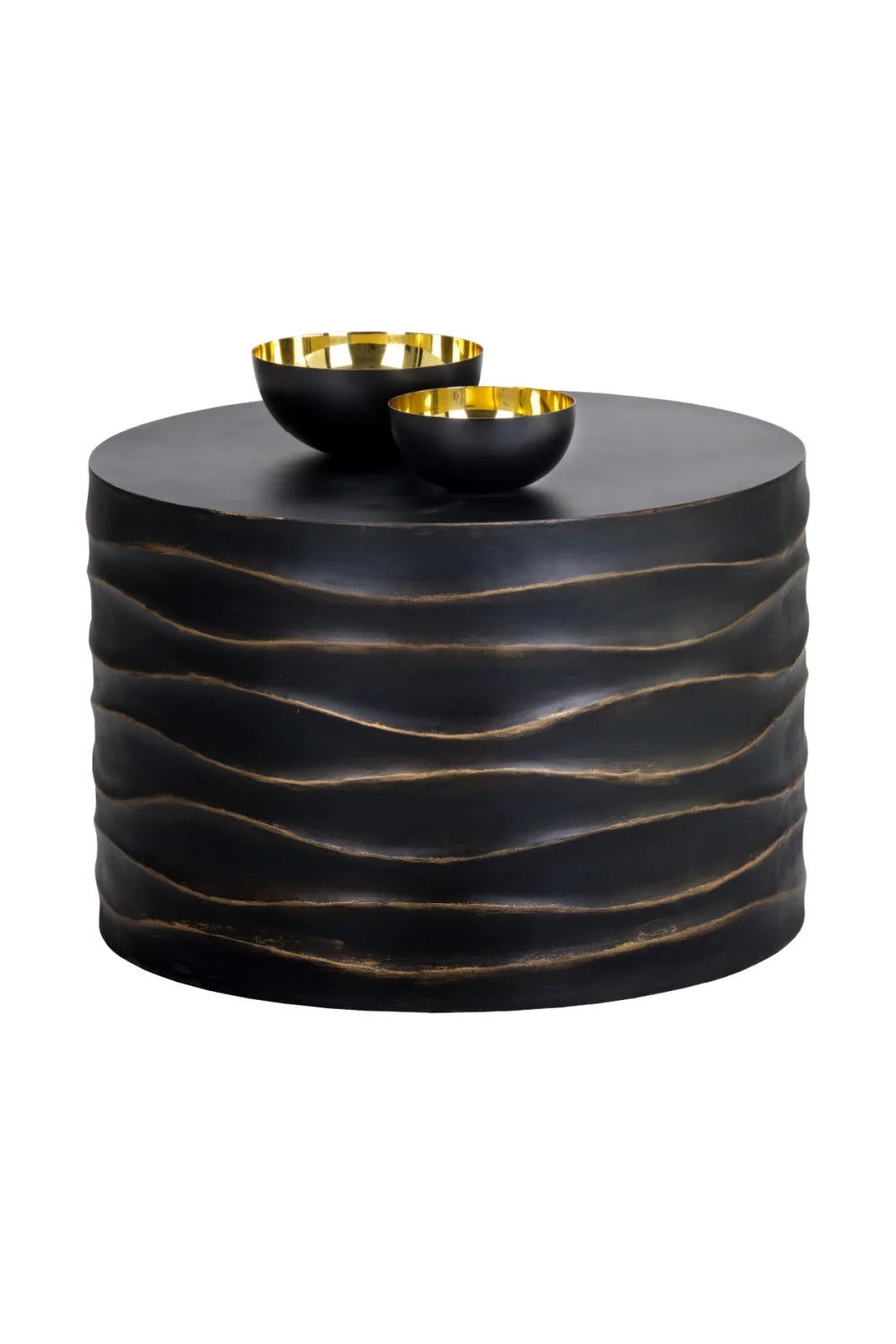 Luxury Corey Concrete Round Coffee Table Modern Italian Style for Villa
