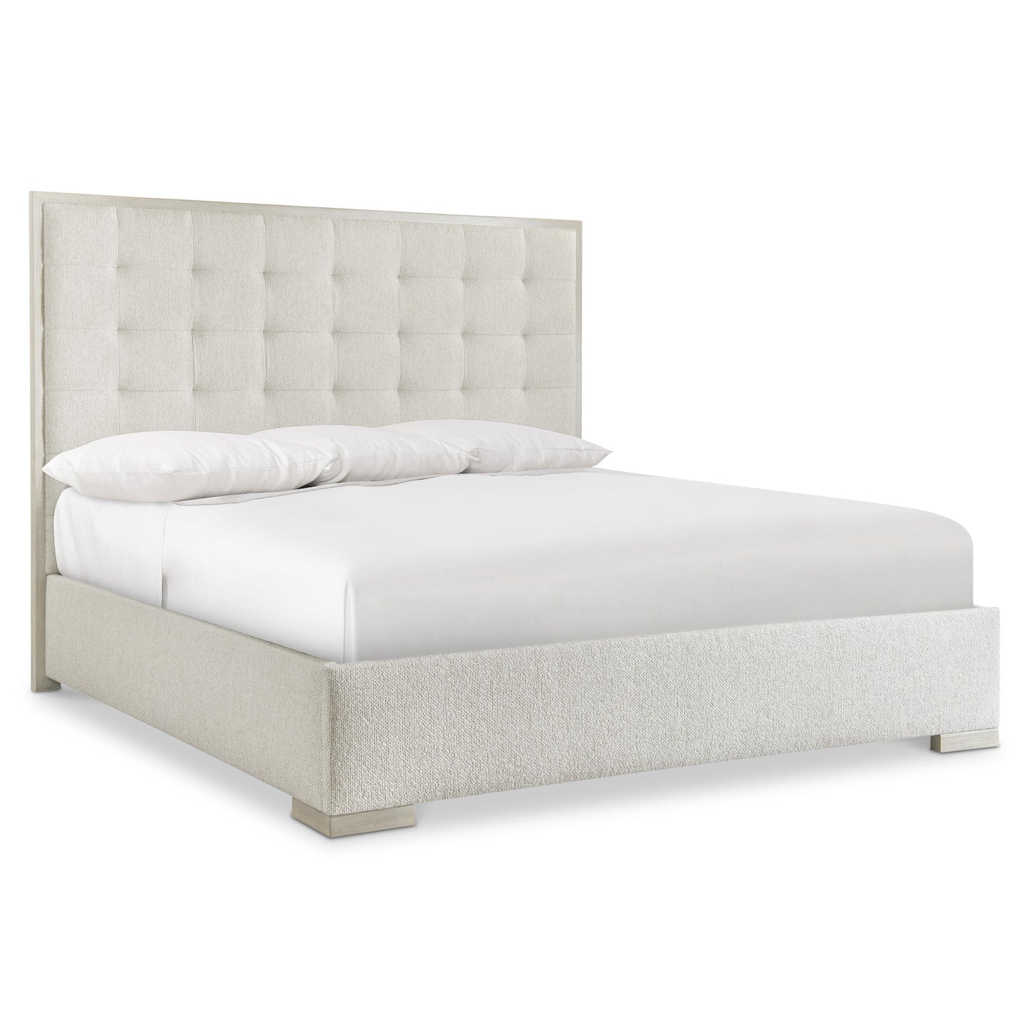 Luxury Cornelia Fabric Panel Bed Modern Italian Style for Villa