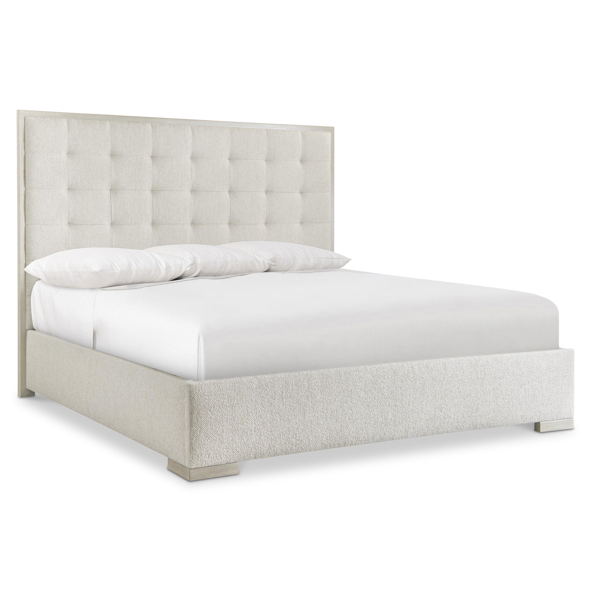 Luxury Cornelia Fabric Panel Bed Modern Italian Style for Villa
