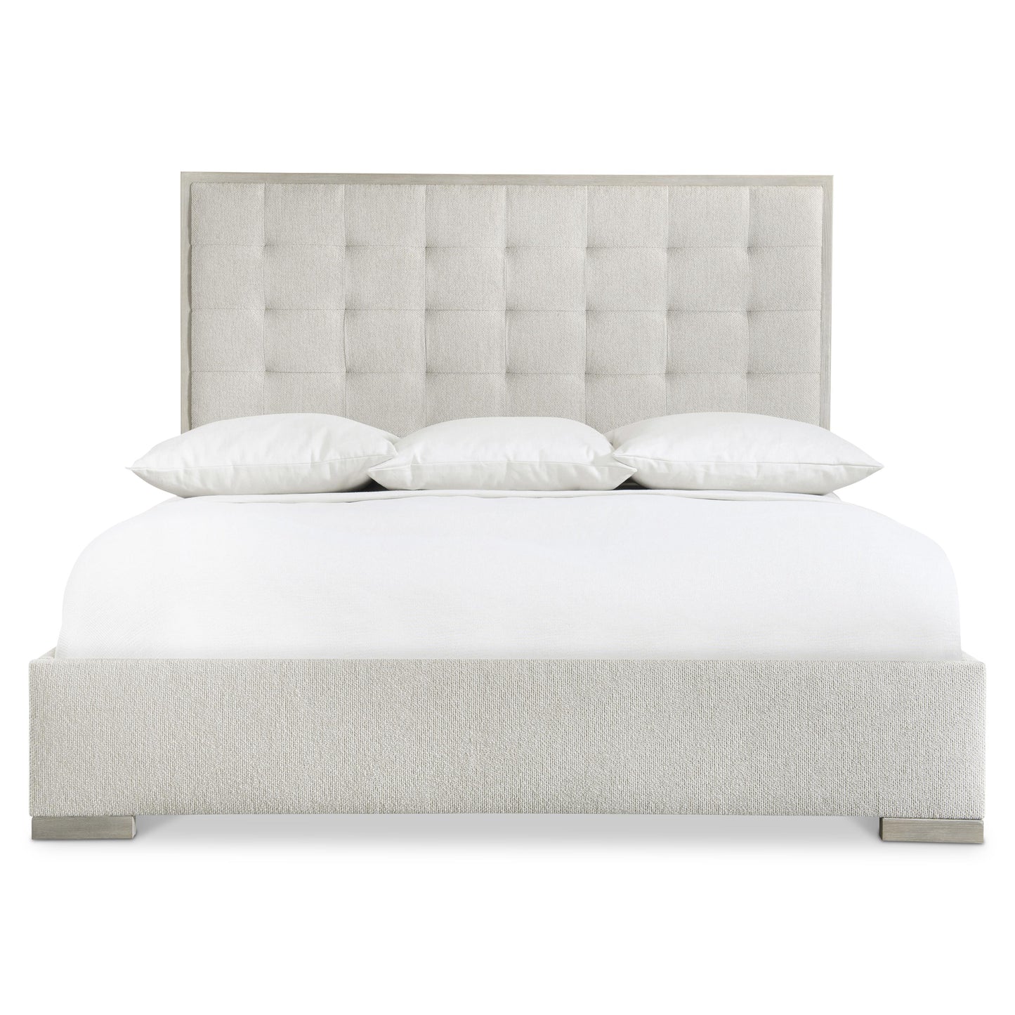 Luxury Cornelia Fabric Panel Bed Modern Italian Style for Villa