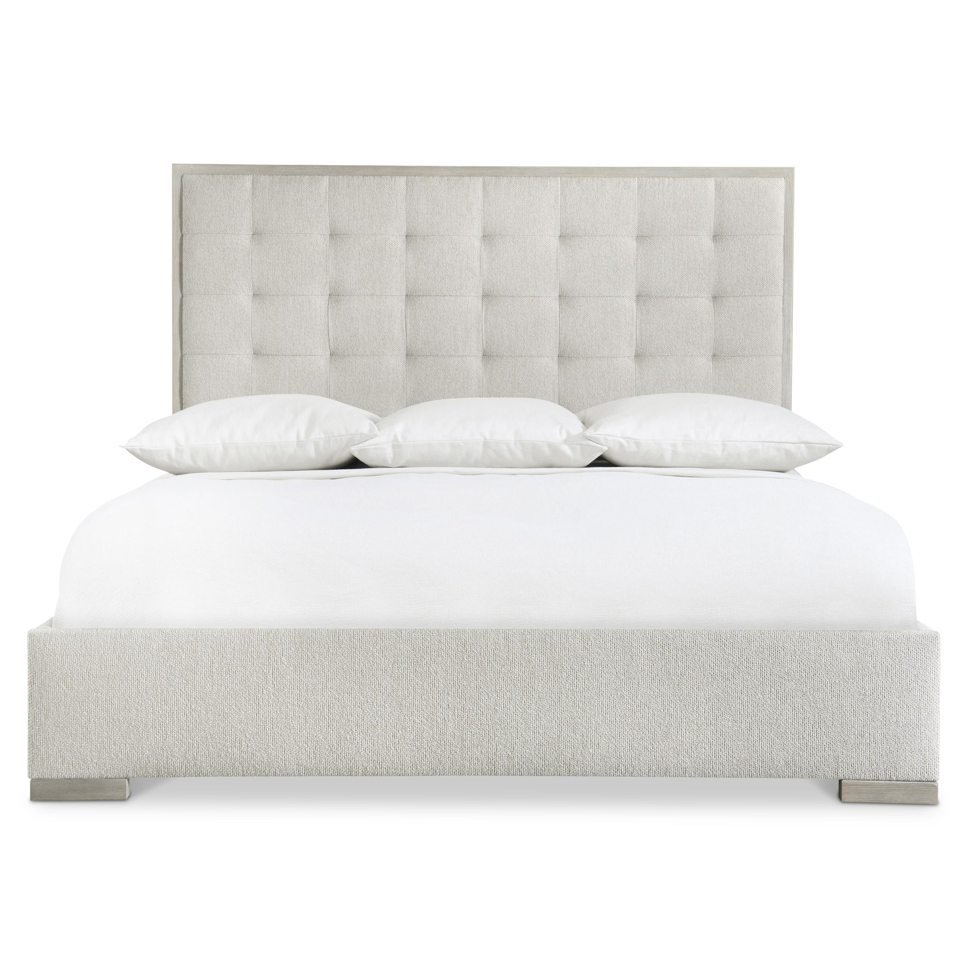 Luxury Cornelia Fabric Panel Bed Modern Italian Style for Villa