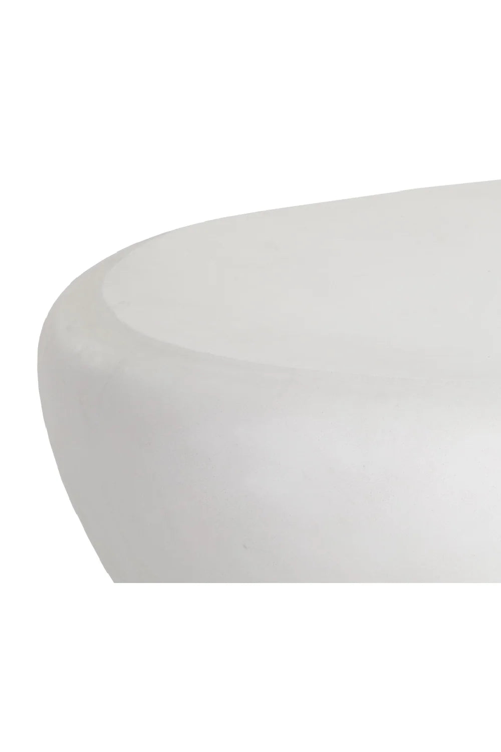 Luxury Corvo Concrete Coffee Table Modern Italian Style for Villa