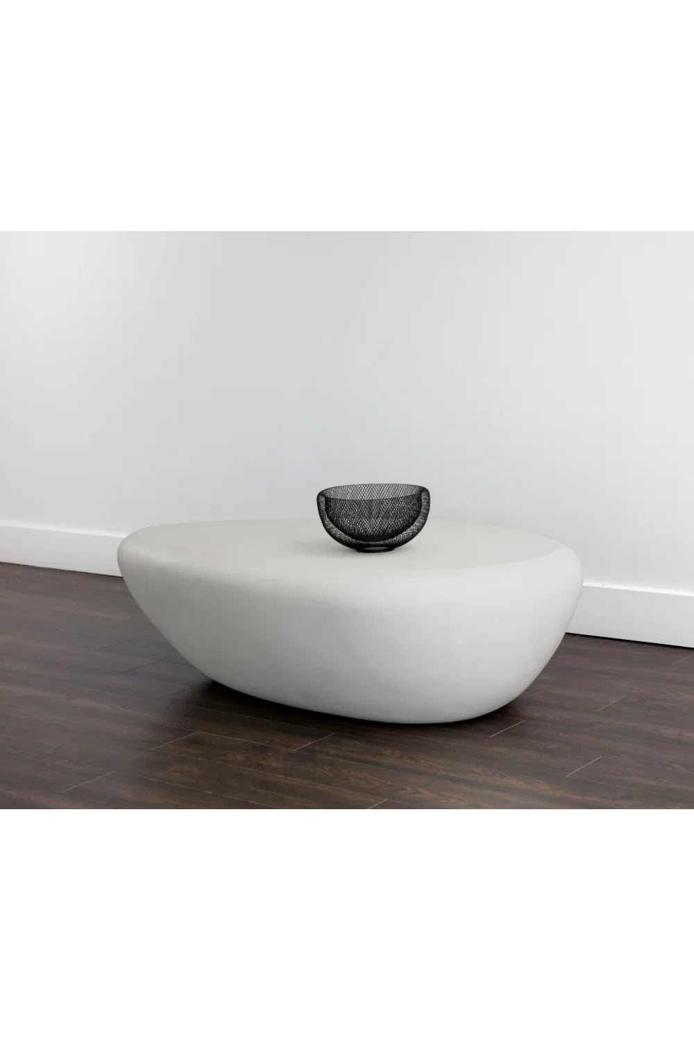 Luxury Corvo Concrete Coffee Table Modern Italian Style for Villa