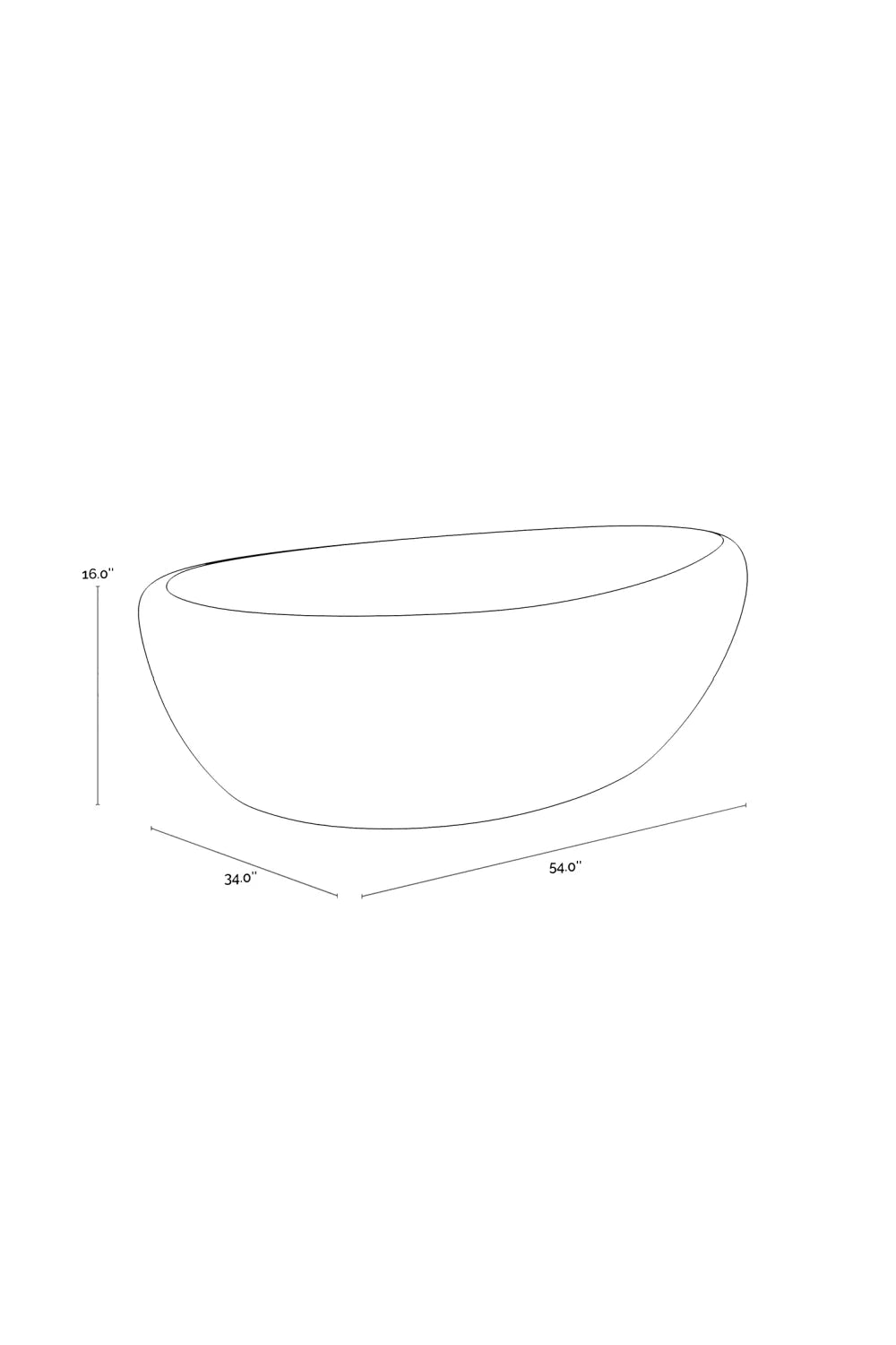 Luxury Corvo Concrete Coffee Table Modern Italian Style for Villa