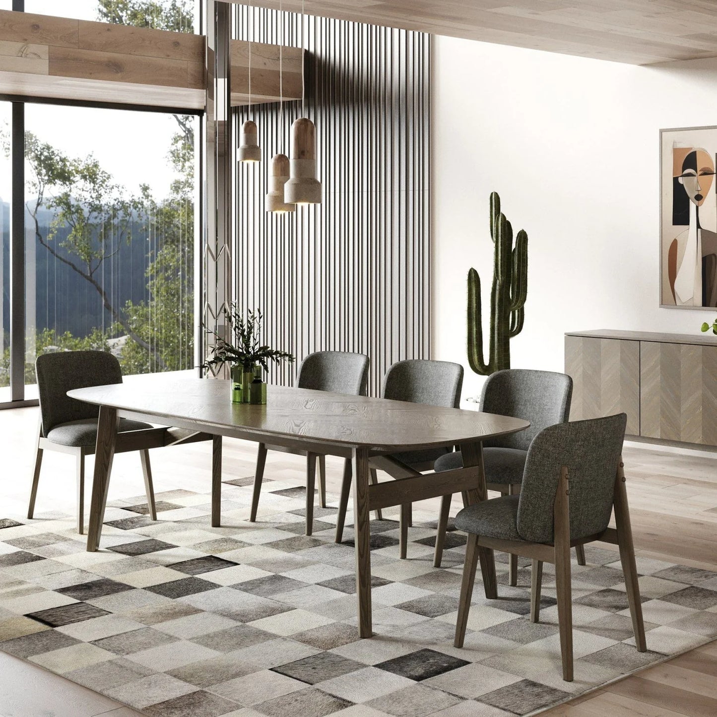 Luxury Costello Dining Table Modern Italian Style for Villa