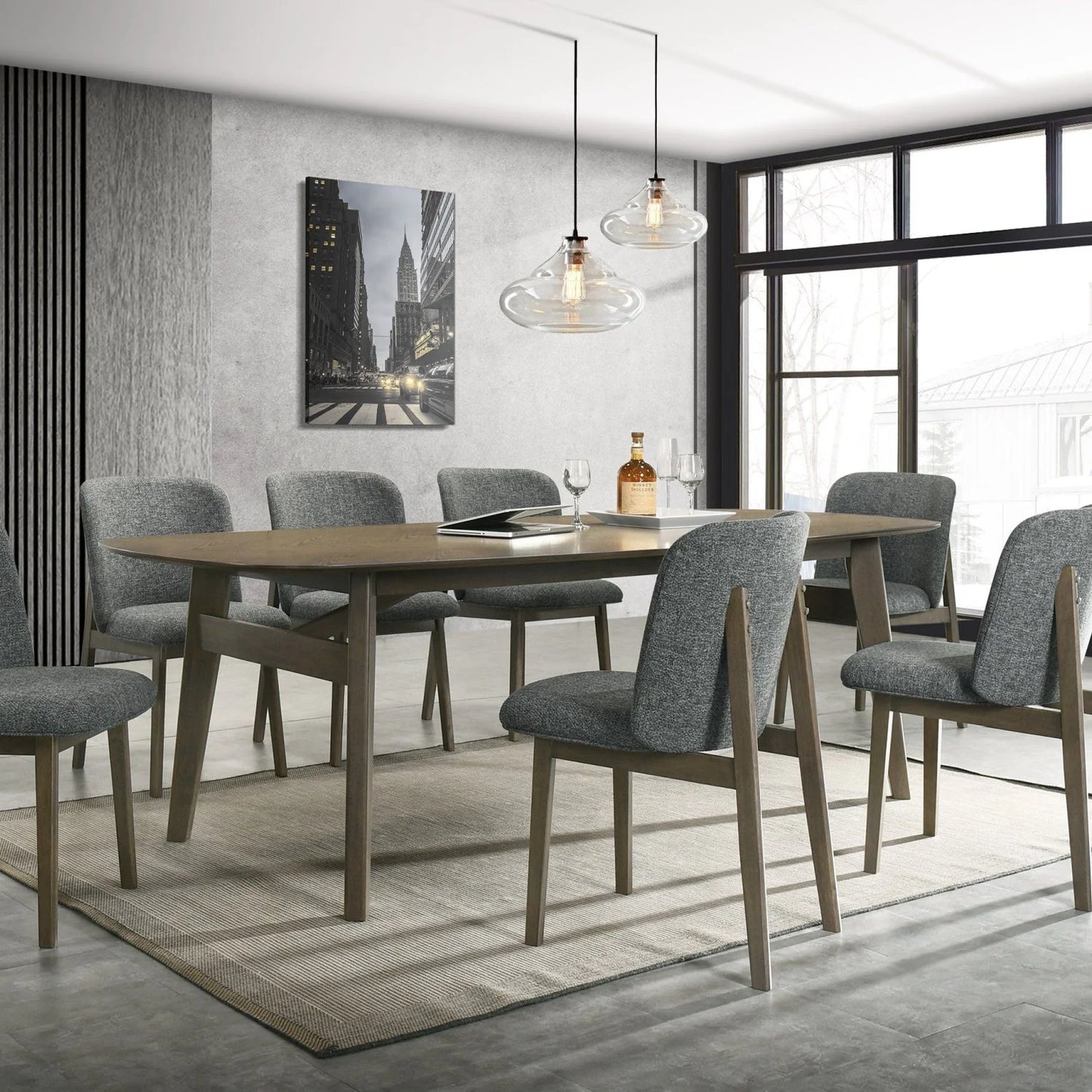 Luxury Costello Dining Table Modern Italian Style for Villa