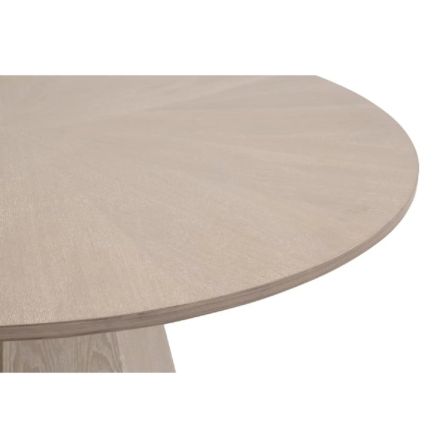Luxury Coulter Round Wood Dining Table Modern Italian Style for Villa