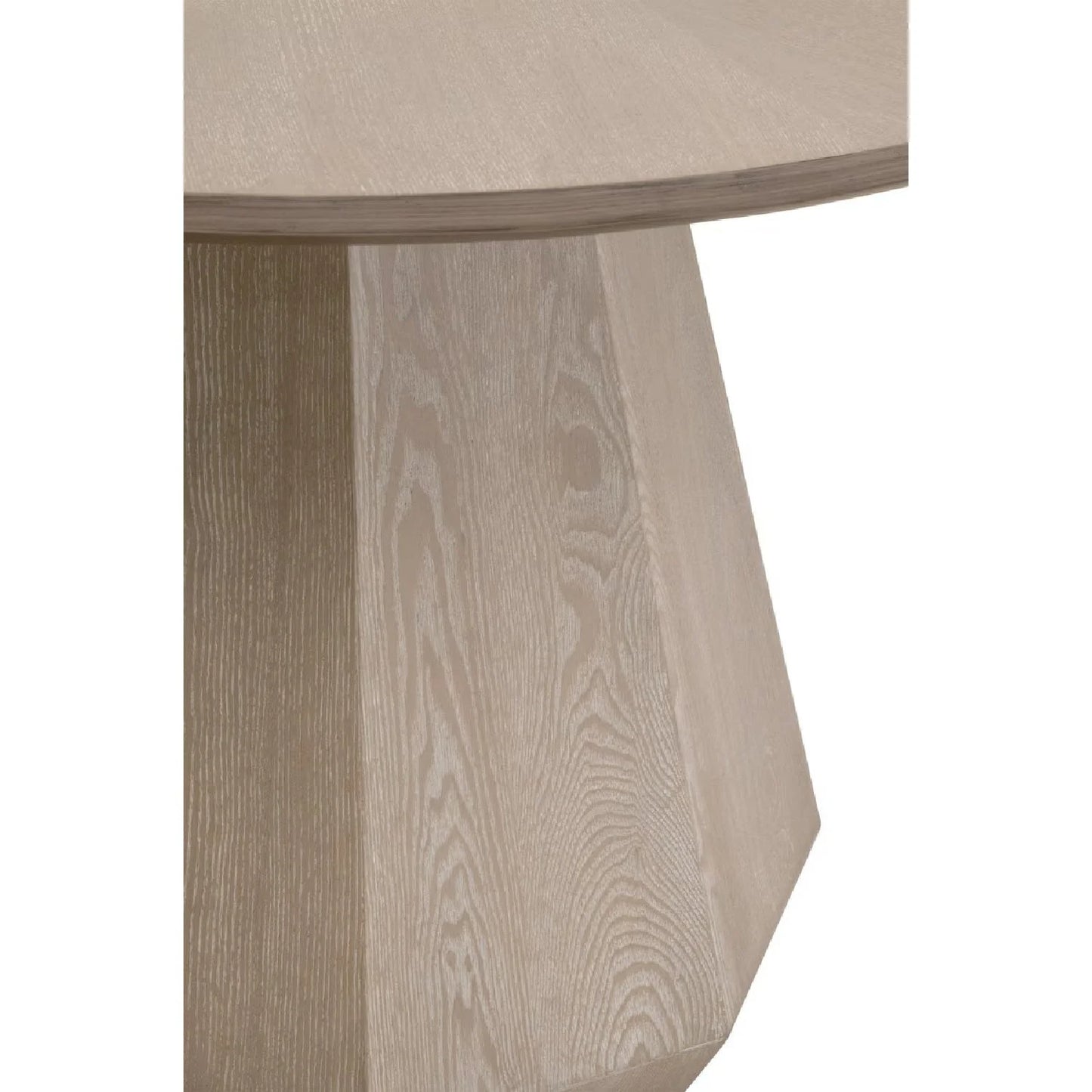 Luxury Coulter Round Wood Dining Table Modern Italian Style for Villa