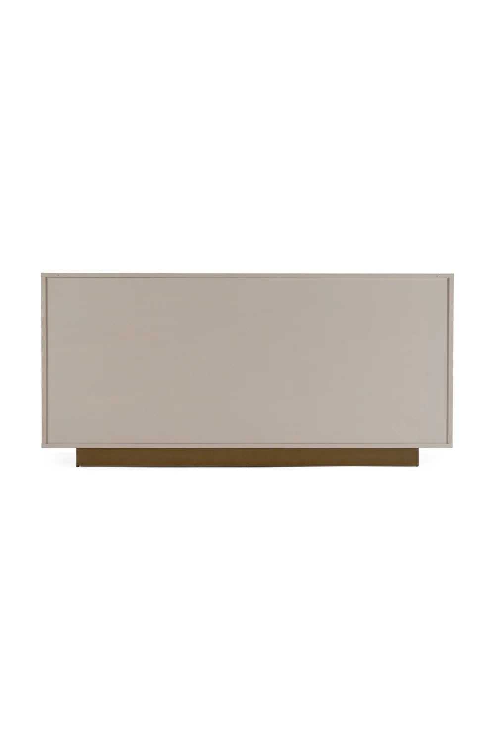 Luxury Cream Ash Wood Sideboard European Style for Villa