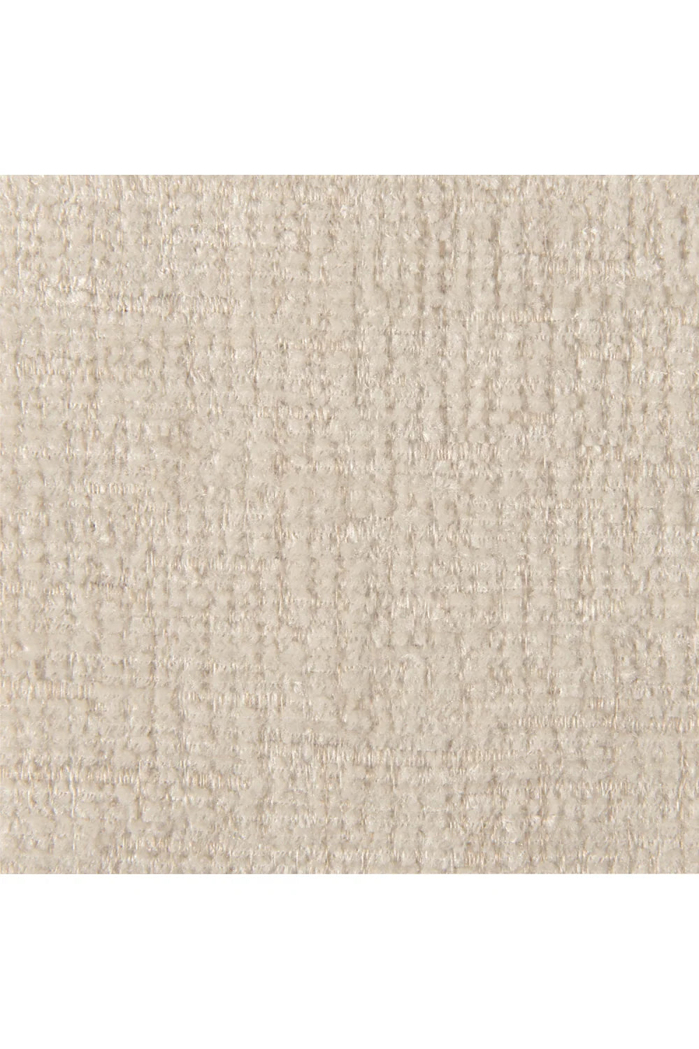 Luxury Cream Fabric Armless Lounge Chair Modern Italian Style for Villa