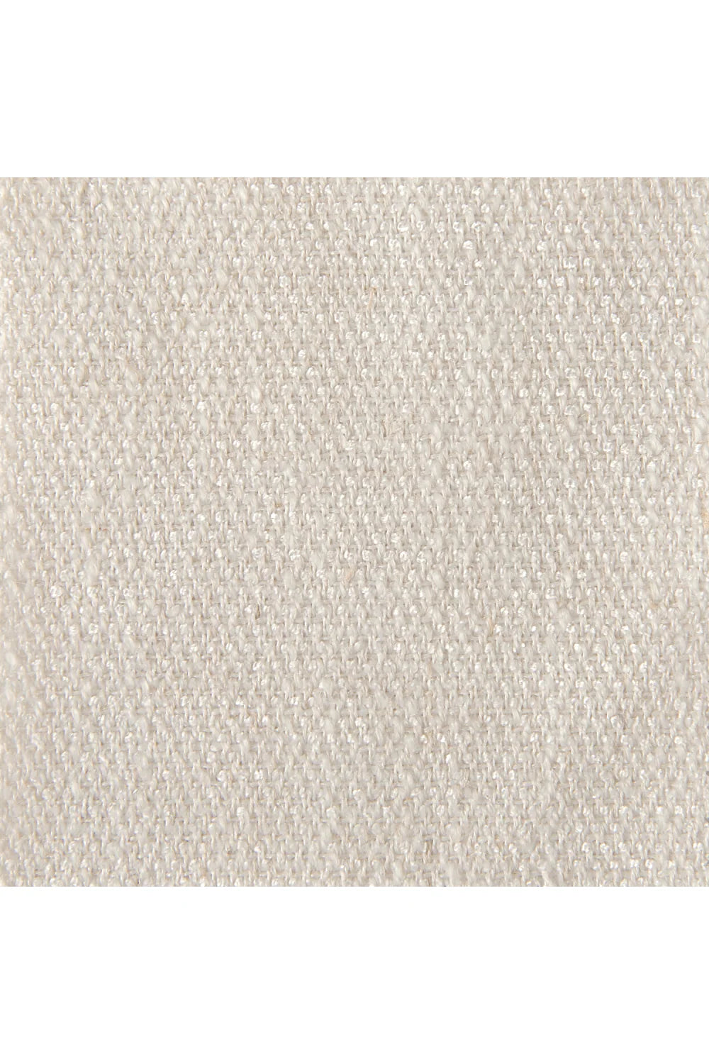 Luxury Cream Fabric Armless Lounge Chair Modern Italian Style for Villa
