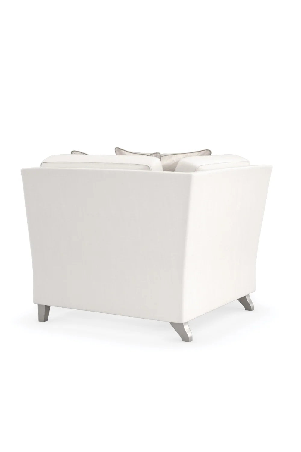 Luxury Cream Fabric Corner Sofa Modern Italian Style for Villa