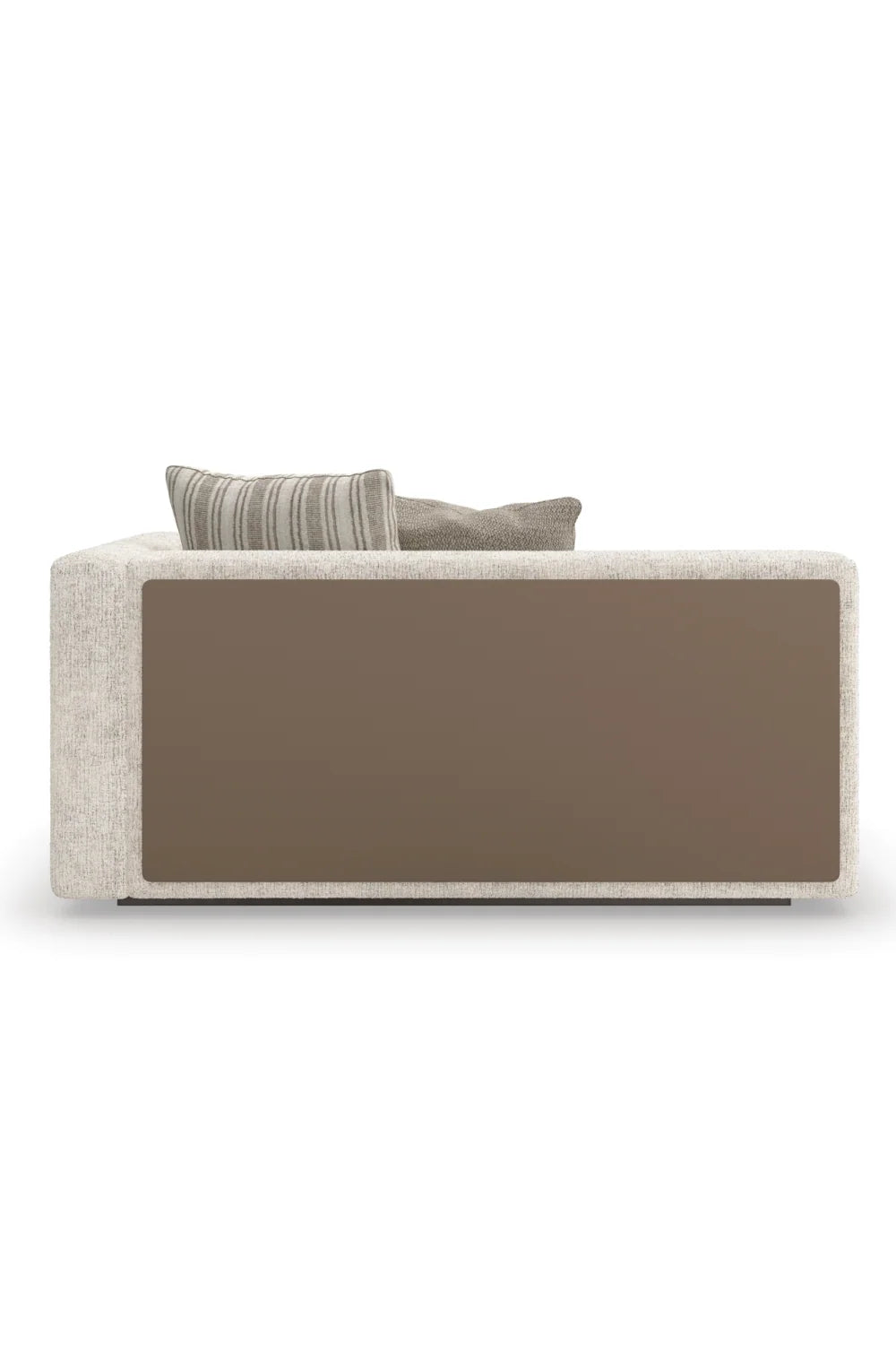 Luxury Cream Fabric Sectional Sofa Modern Italian Style for Villa