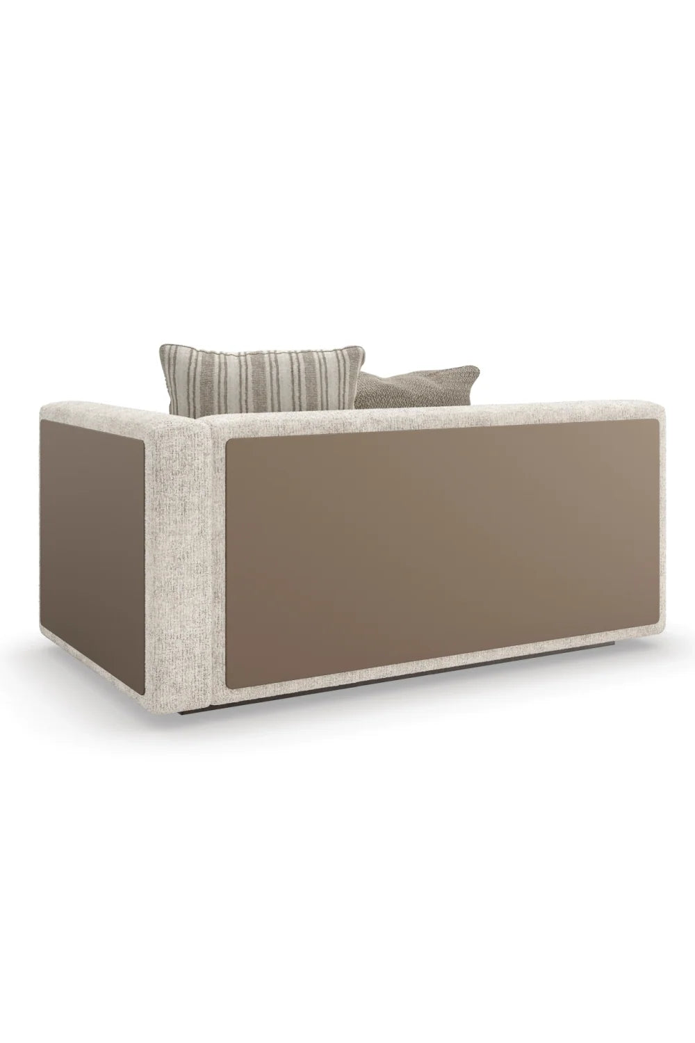 Luxury Cream Fabric Sectional Sofa Modern Italian Style for Villa