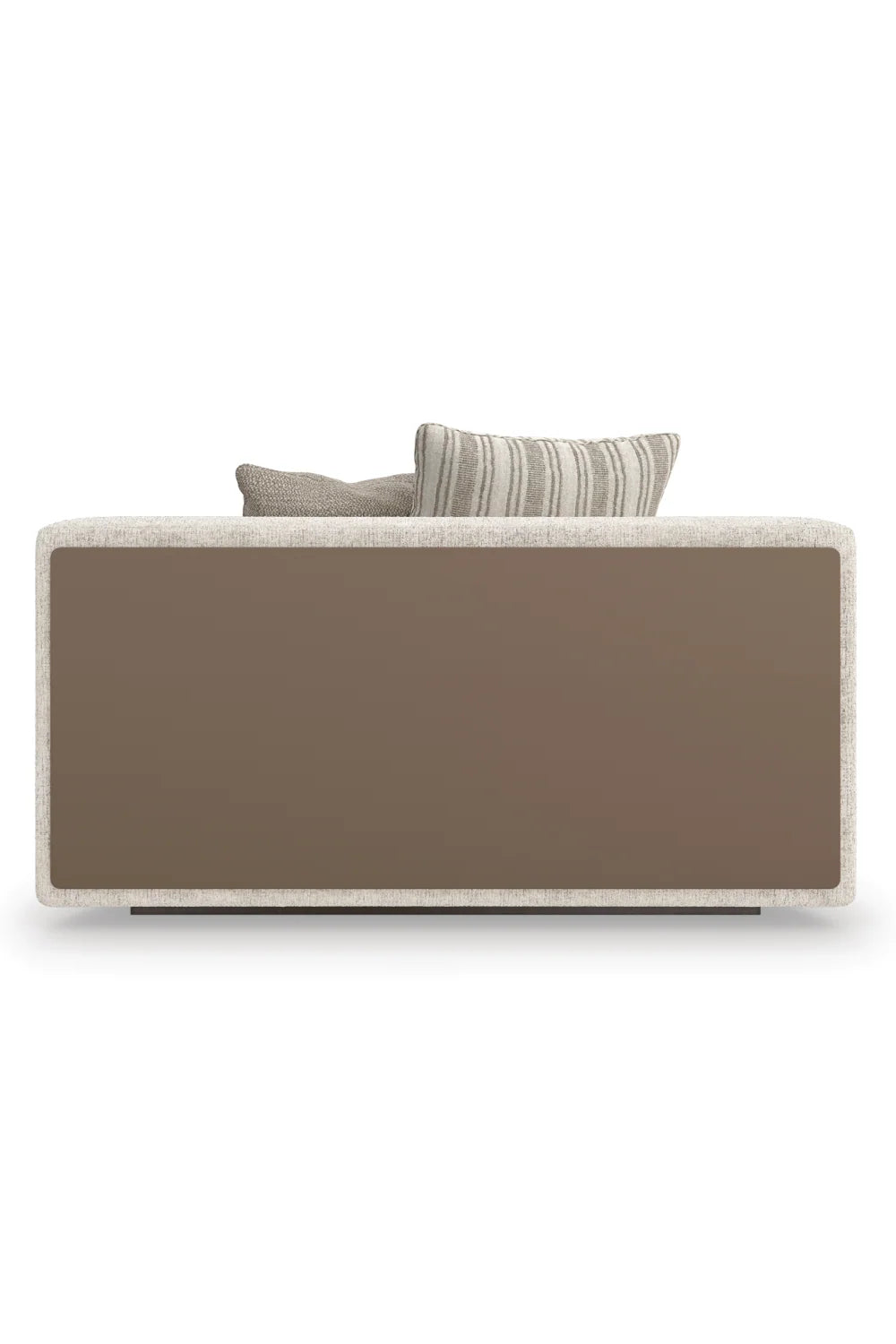 Luxury Cream Fabric Sectional Sofa Modern Italian Style for Villa