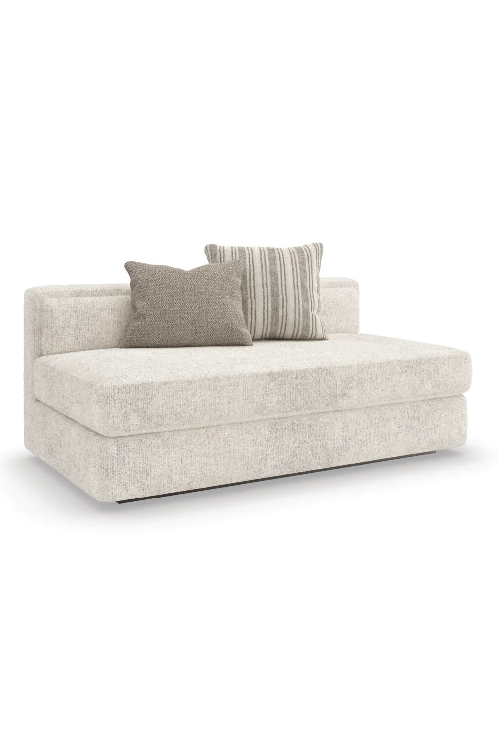 Luxury Cream Fabric Sectional Sofa Modern Italian Style for Villa