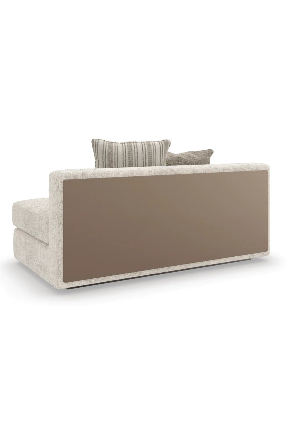 Luxury Cream Fabric Sectional Sofa Modern Italian Style for Villa