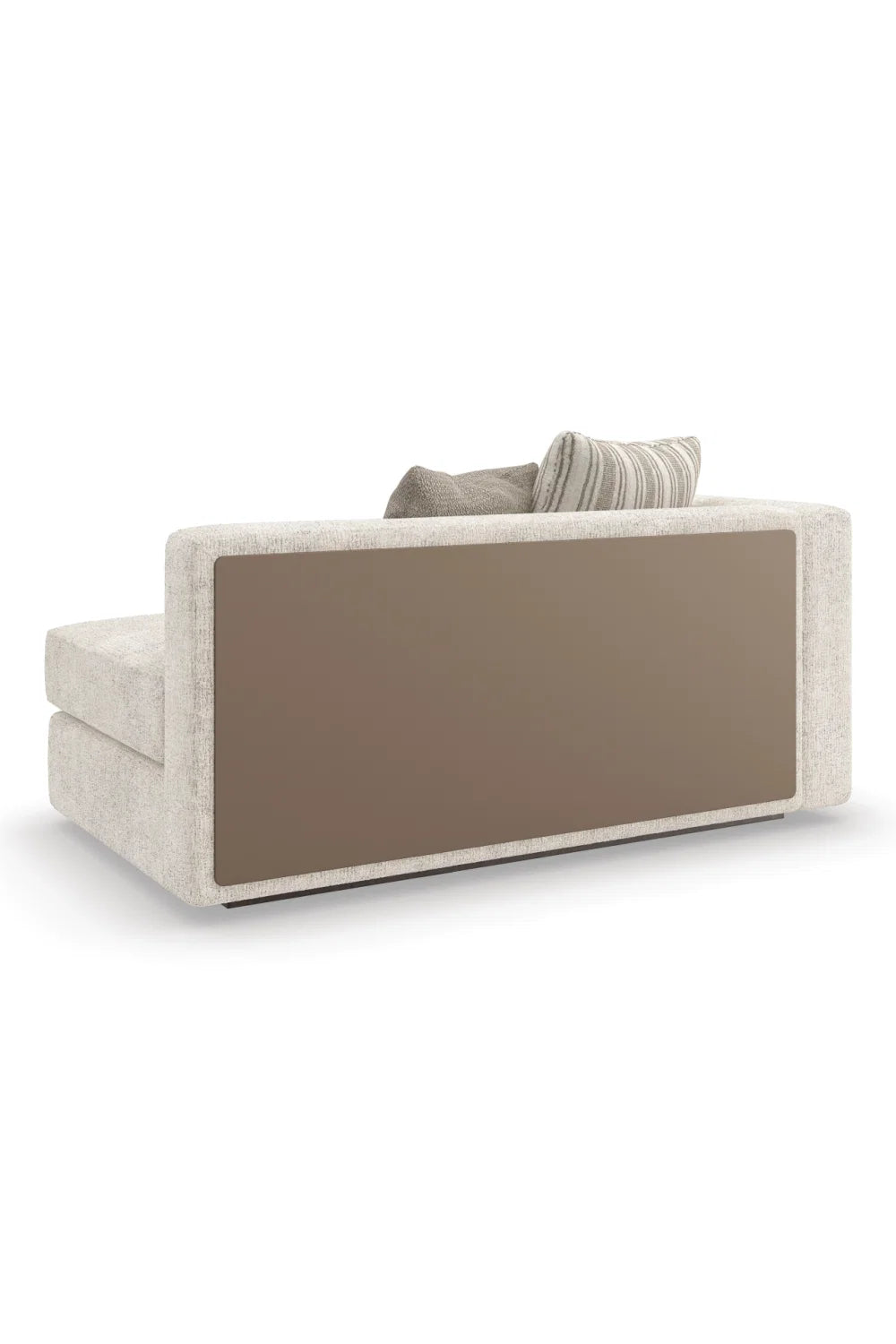 Luxury Cream Fabric Sectional Sofa Modern Italian Style for Villa