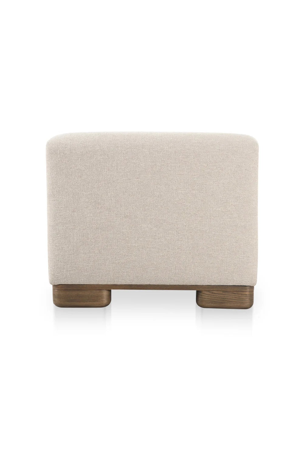 Luxury Cream Fabric Slipper Lounge Chair Modern Italian Style for Villa