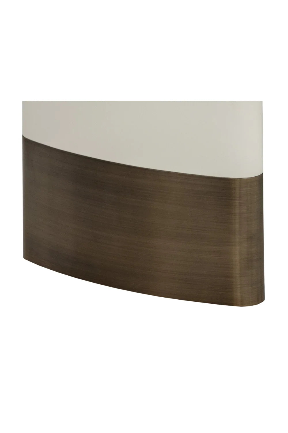 Luxury Cream Leather Look Dining Table Modern Italian Style for Villa