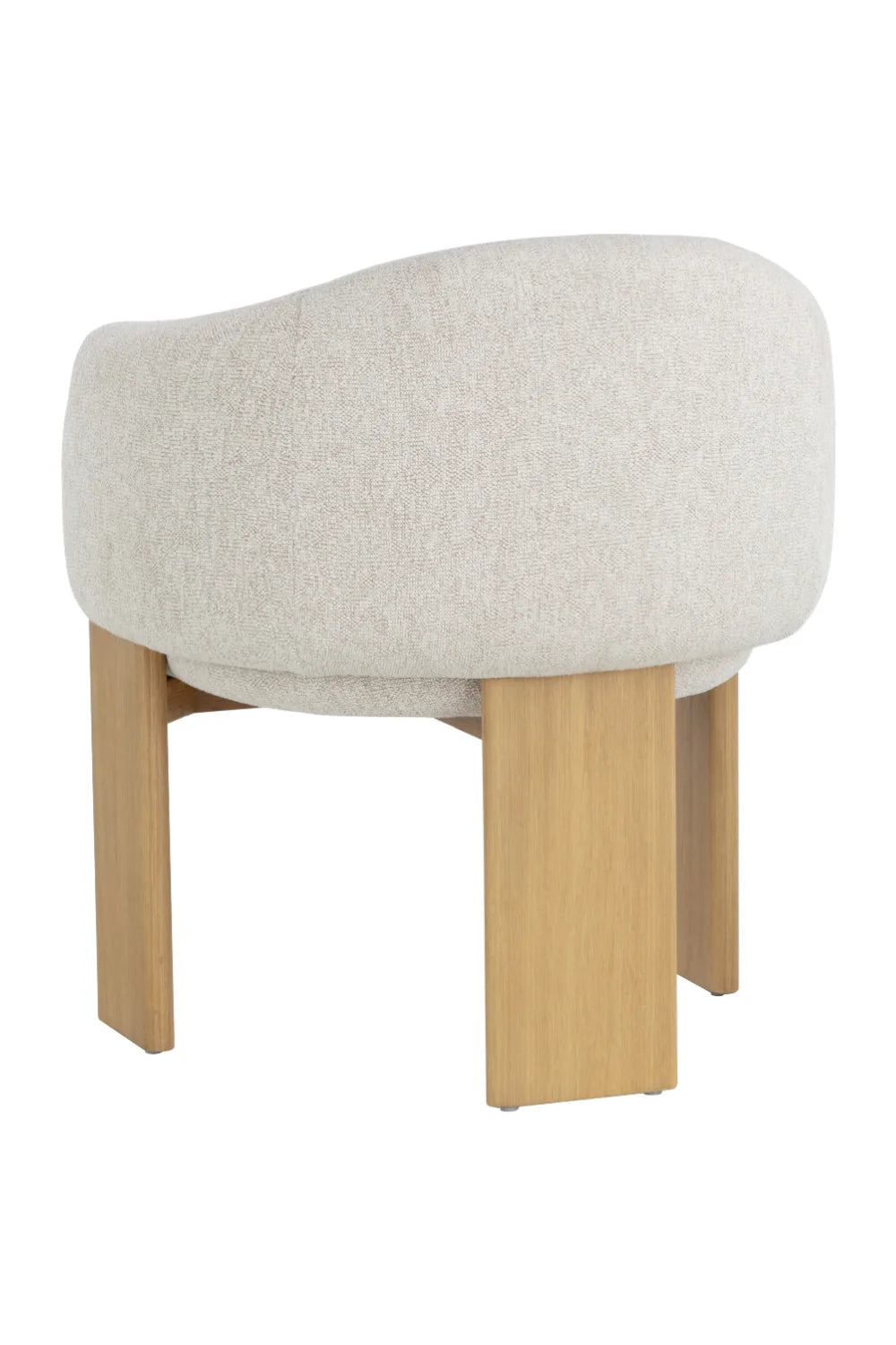 Luxury Cream Modern Dining Armchair European Style for Villa