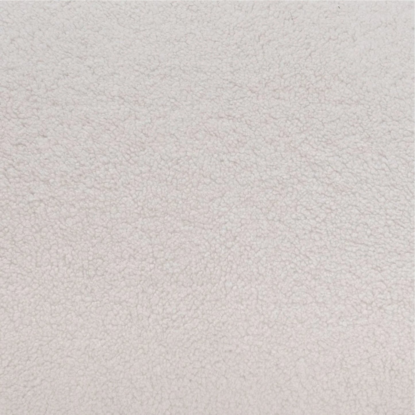 Luxury Cream Shearling Curved Sofa Modern Italian Style for Villa