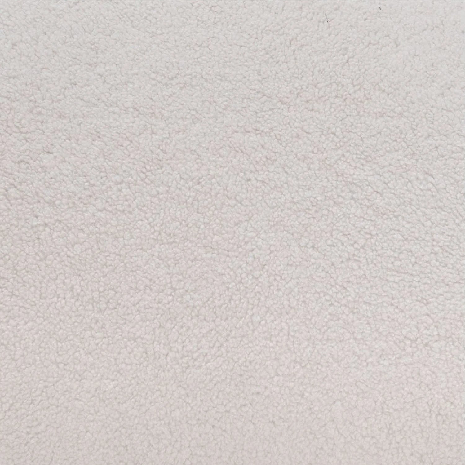 Luxury Cream Shearling Curved Sofa Modern Italian Style for Villa