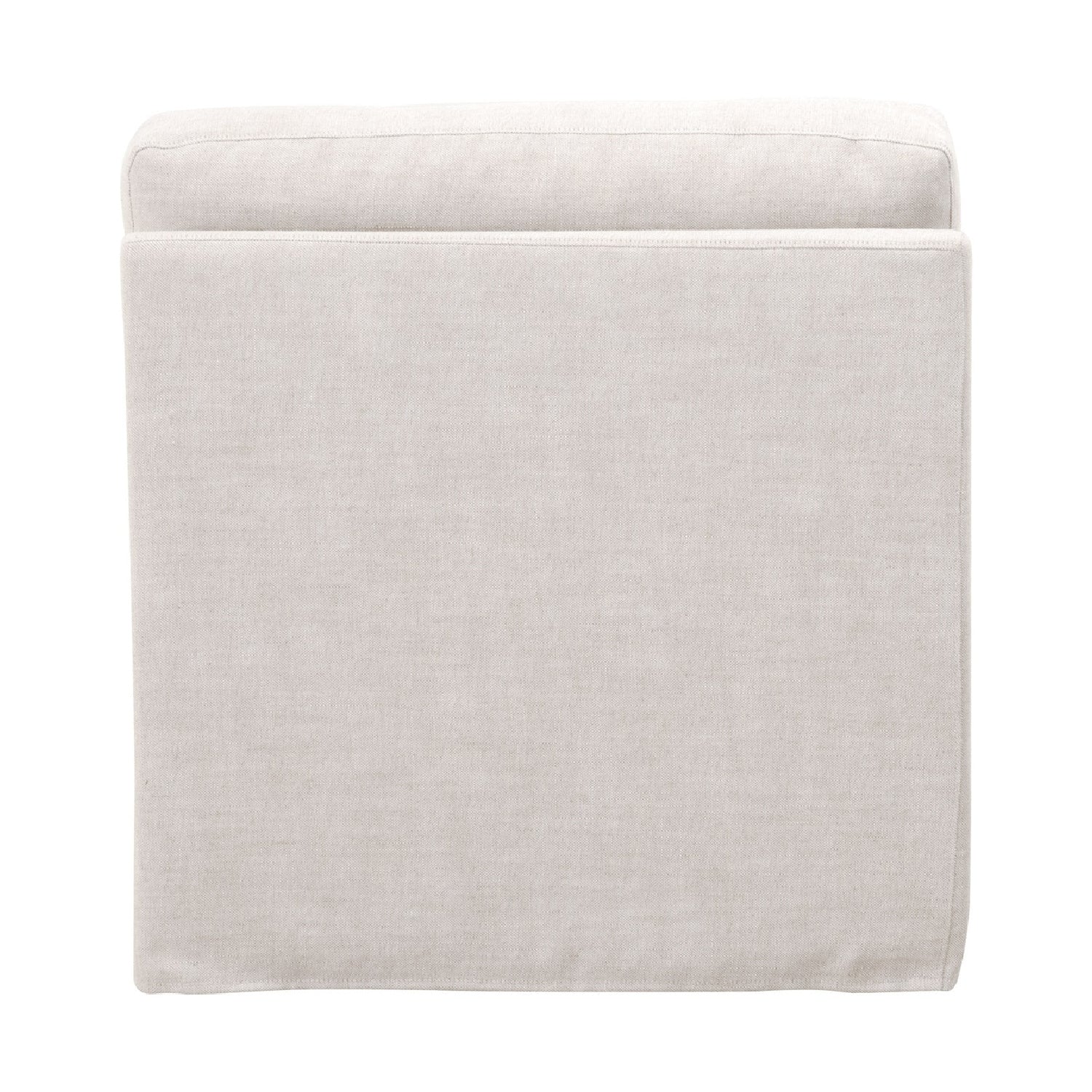 Luxury Cream Skirted Modular Chair Modern Italian Style for Villa