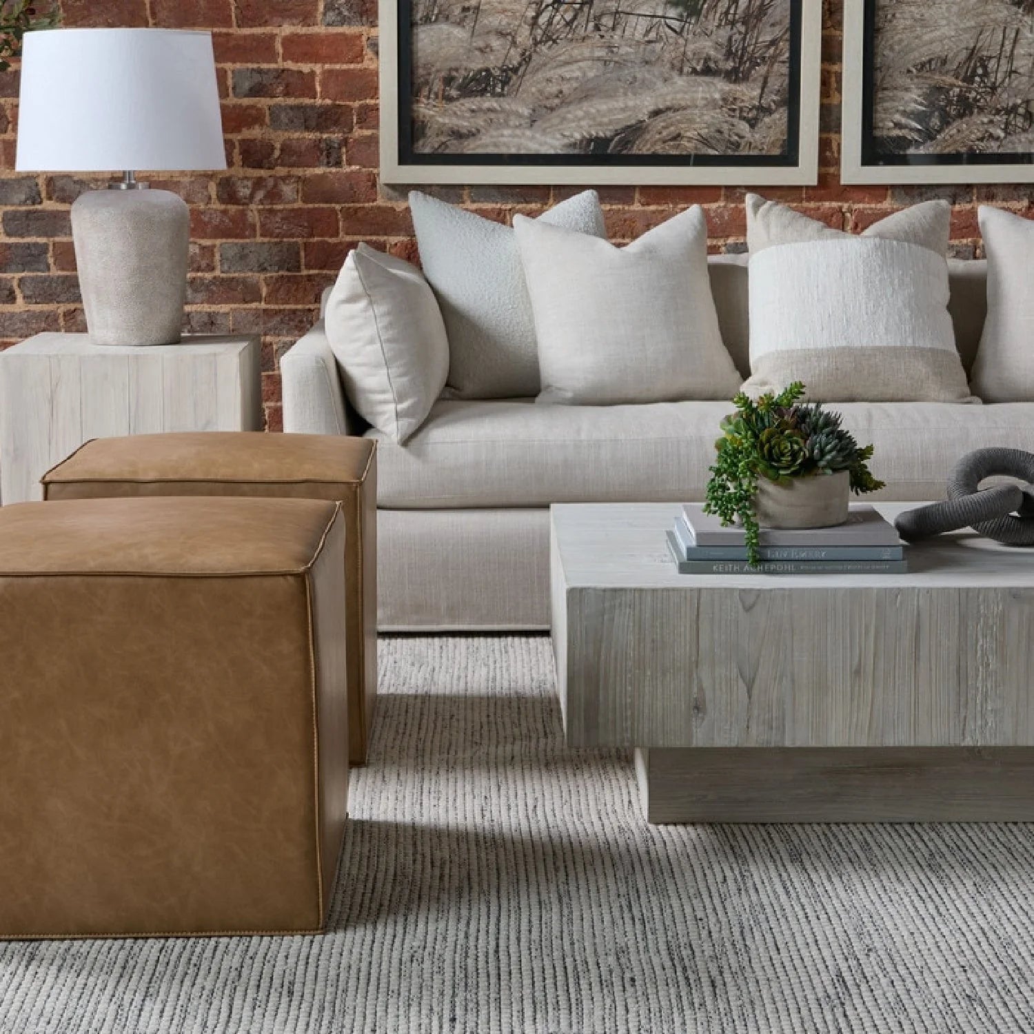 Luxury Cream Slipcover Sofa Modern Italian Style for Villa