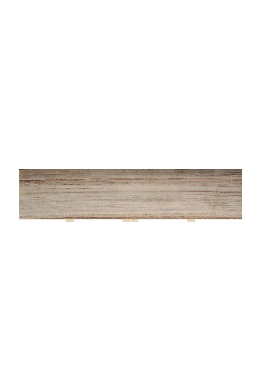 Luxury Cream Stone 4-Door Sideboard European Style for Villa