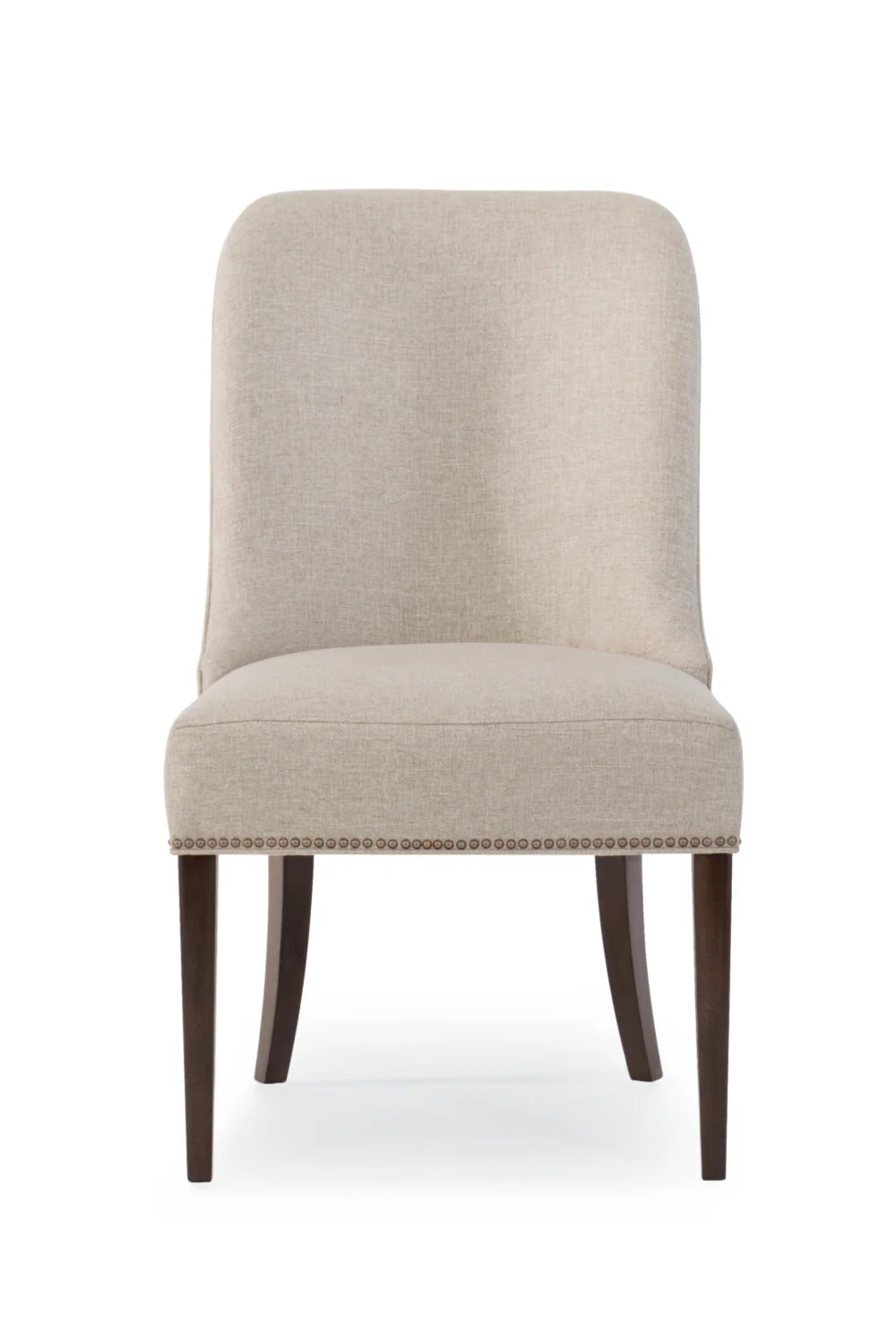 Luxury Cream Upholstered Modern Dining Chair European Style for Villa